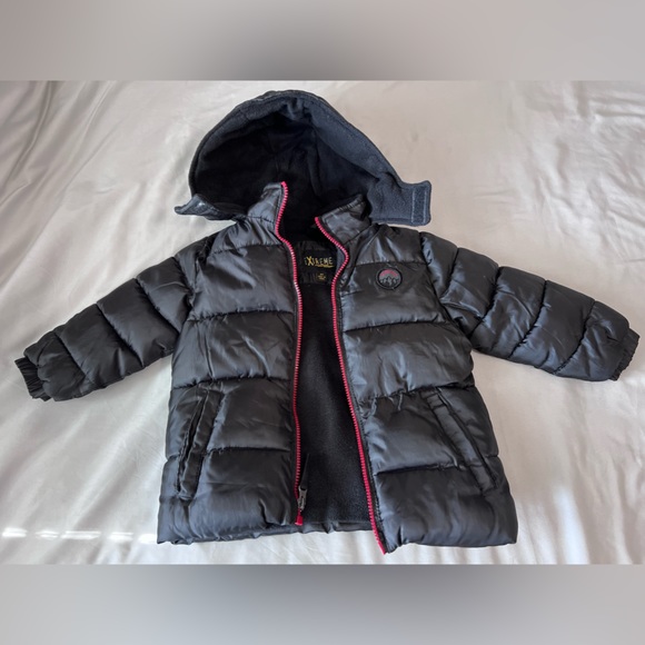 EXTREME toddler boys all black puff jacket size 2t - Picture 2 of 6